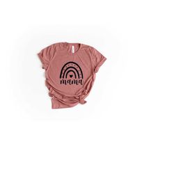 mama rainbow shirt, mom shirt, mothers day, gift for mom, mom rainbow shirt, cute mom shirt, mama shirt, mama tshirt