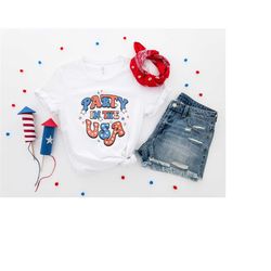party in the usa shirt, 4th of july shirt, merica shirt, 4th of july, fourth of july shirt, usa tee, independence day sh
