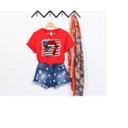 patriotic lips shirt, 4th of july shirt, merica shirt, 4th of july, fourth of july shirt, usa shirt, independence day sh