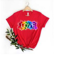 love pride shirt, lgbtq shirt, pride month shirt, gay pride shirt, pride tshirt, equality shirt, lgbtq gift, love is lov
