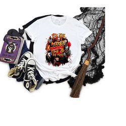 it's the most wonderful time of the year shirt, horror movie shirt, spooky shirt, horror characters shirt, scary shirt