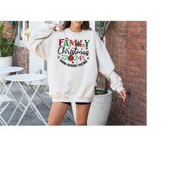 christmas crew matching pajama top, christmas matching family shirt, christmas sweaters, christmas family shirt, making