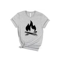 camp fire shirt, camp life shirt, camper t-shirt, camper tee, camping shirt, adventure shirt, camp lover shirt, camper g