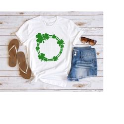 circle st patty's day shirt, st. patrick's day, st paddy's day, irish shamrock clover, irish day gifts, lucky clover shi