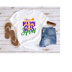 mardi gras squad shirt, mardi gras shirt, fat tuesday shirt, mardi gras t-shirt, mardi gras tee, mardi gras party shirt,