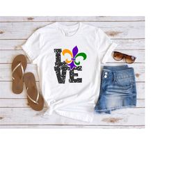 mardi gras love shirt, mardi gras shirt, fat tuesday shirt, mardi gras tshirt, mardi gras tee, mardi gras party shirt, m