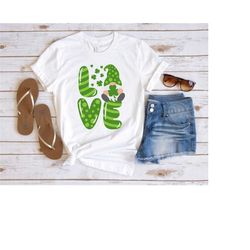 love st patrick's day gnomes shirt, gnomes shirt, happy st patrick's day shirt, clover shirt, st patrick's day shirt, ir
