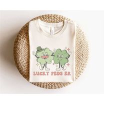 pediatric st patricks emergency department shirt tshirt peds emergency nurse peds er nurse pediatric nurse shirt peds nu