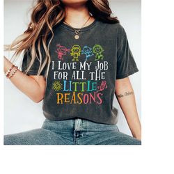 i love my job for all the little reasons shirt, teacher love shirt, teacher shirt, science shirt, teacher school shirt,