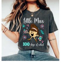 little miss 100 days of school shirt, 100 days of school shirt, school shirt, girl shirt, teacher shirt, little miss shi