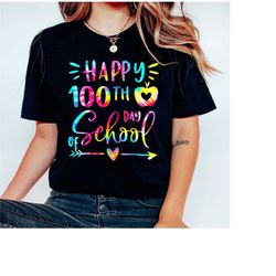 happy 100 days of school shirt, funny teacher shirt, school party shirt, back to school shirt, kindergarten shirt, stude