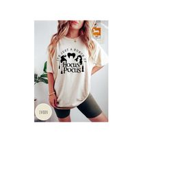 comfort colors it's just a bunch of hocus pocus shirt,halloween shirt,hocus pocus shirt,sanderson sisters shirt,hallowee