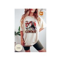 comfort colors coors cowboy shirt,cowboy sweatshirt,cowgirl shirt,western tee,cowgirl sweatshirt,cowgirl shirt,cowboy sh