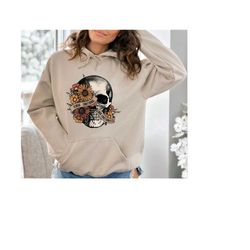 kinda emotional kinda emotionless hoodie,flower skull hoodie,mental health awareness shirt,motivational sweatshirt,menta