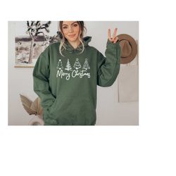 christmas hoodies,christmas crewneck sweatshirt hoodie,merry christmas sweatshirt,christmas gift for women,holiday sweat