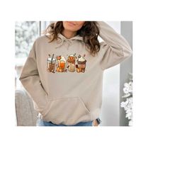 fall coffee hoodie,vintage thanksgiving sweatshirt,fall hoodie,pumpkin spice sweatshirt,thanksgiving gift,coffee lover s