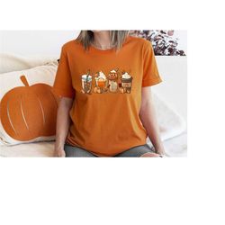 fall coffee shirt,vintage thanksgiving shirt,fall shirt,pumpkin spice shirt,thanksgiving gift,coffee lover shirt,coffee