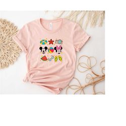 disney mickey and minnie summer shirt, disney summer shirt sweatshirt hoodie, disney holiday shirt, disney family shirt,