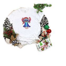 christmas stitch snacks shirt, christmas stitch shirt sweatshirt hoodie, merry christmas shirt, stitch lover shirt, chri