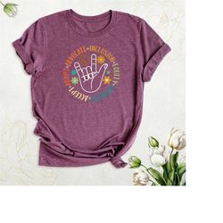 special education shirt, accept adapt advocate inclusion equity equality tee, autism awareness shirt, mindfulness shirt,