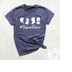 squad goals disney shirt, disney girls trip shirt, disney family vacation shirt, disney matching squad shirt, funny disn