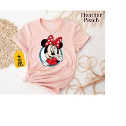 minnie mouse shirt, disney world shirt, disneyland shirt, disney family shirt, minnie lover gift, disney shirt, cute dis