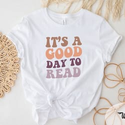 it's a good day to read t-shirt, teacher shirt, teacher shirt for women, teacher shirt gift, teacher gift, english teach