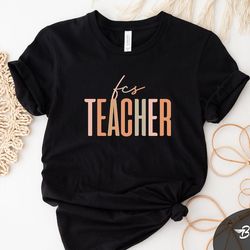 fcs teacher shirt, dedicated facs teacher t-shirt, science teacher t shirt, family and consumer sciences tee, back to sc