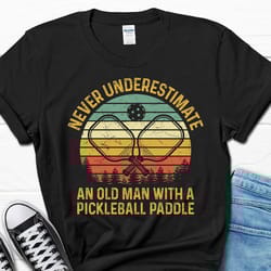 funny pickleball t-shirt, pickleball player men's gift for him, pickleball husband shirt, pickleball dad birthday shirt,