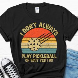 grandpa pickleball lover men's t-shirt, husband dad pickleball tee for him, funny pickleball gift for men, pickleball pl