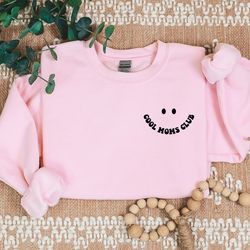 cool moms club sweatshirt and hoodie, cool mom sweatshirt, cool mom hoodie, christmas mom sweater, gift for mom, best mo