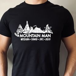 mountain man disney tshirt, attractions ride tee, gift idea for dad shirt, father's day gift, disney dad tees, mickey di