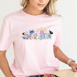 disney nurse shirt,disney nurse characters t-shirt,nursing school student gift,nurse's day 2023 tee,rn registered nurse
