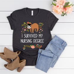 i survived my nursing degree shirt,nurse graduation gift,nursing school gift,nursing grad gifts,masters degree nurse,bac