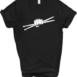 drummer sticks hand t-shirt, drummer gift, drum sticks flag tee, gift for drummer, rock music shirt, drum sweater, drumm