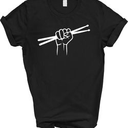 drummer sticks hand t-shirt, drummer shirt, drum sticks flag tee, gift for drummer, rock music shirt, drum sweater, drum