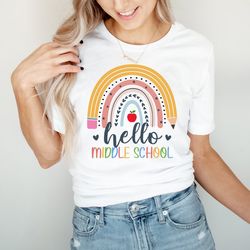 middle school teacher shirt, middle school teacher gifts, middle school graduation, 6th grade teacher, 7th grdae teacher