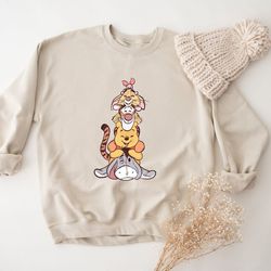 winnie the pooh sweatshirt, disney winnie the pooh hoodie, the pooh sweatshirt, winnie the pooh friends, the pooh and fr