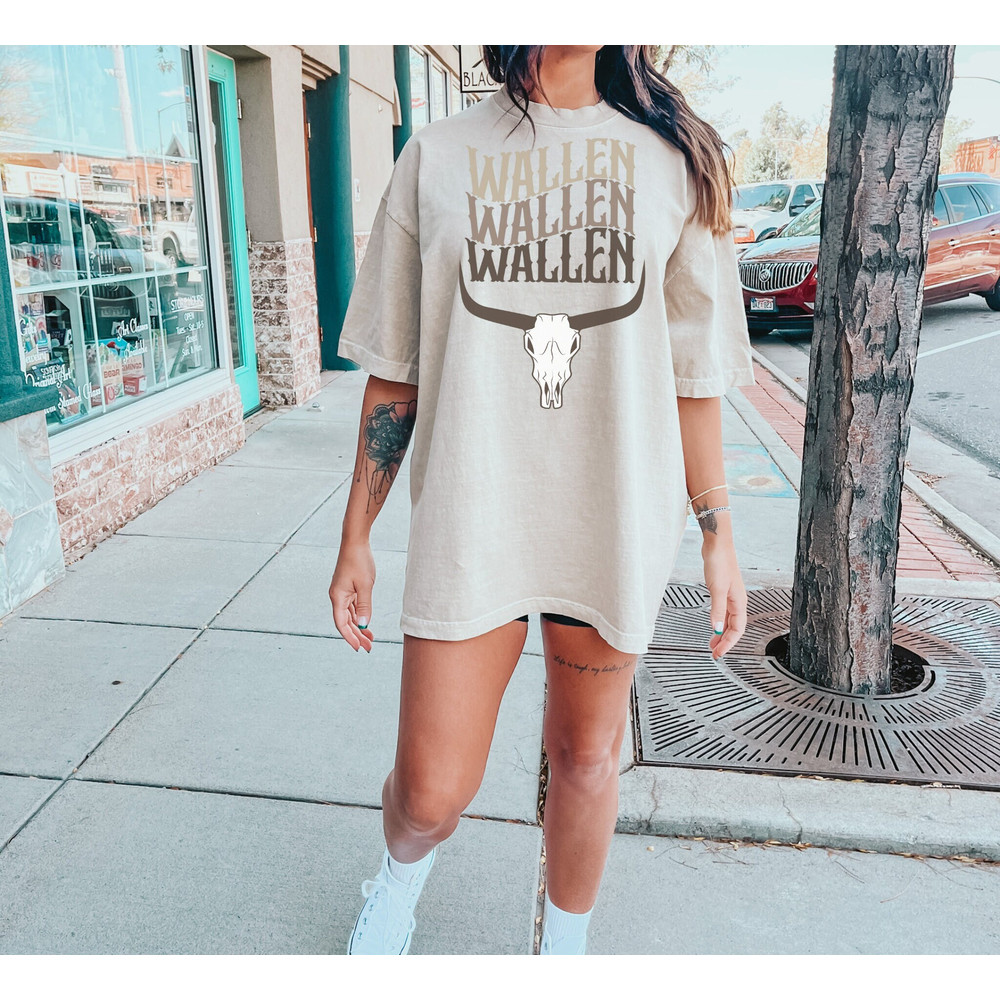 Wallen Country Concert T-shirt, Unisex Comfort Colors Short Sleeve Tee, Western Shirt, Wallen Shirt.jpg