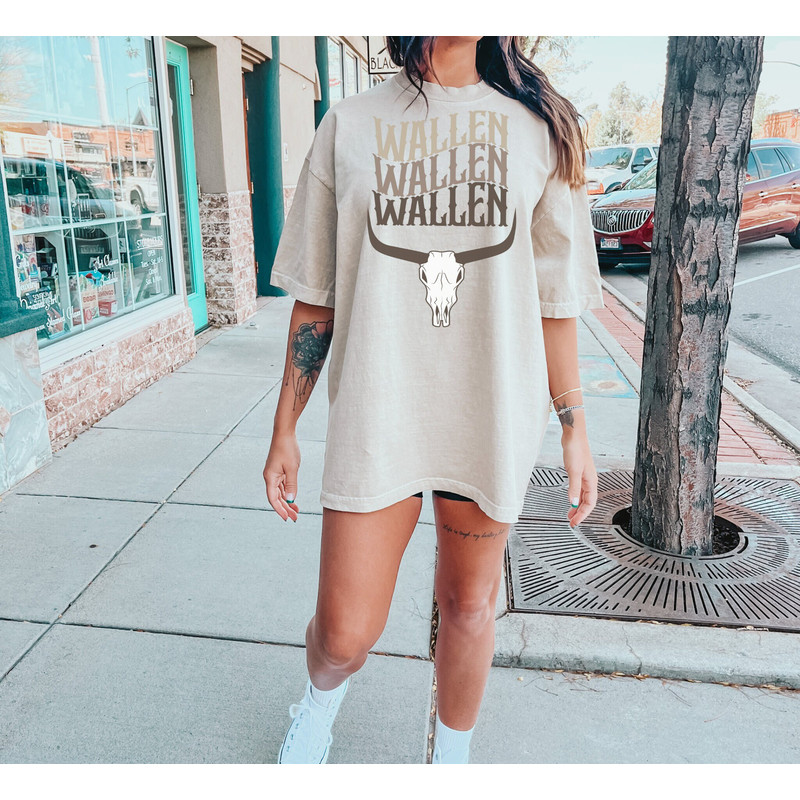 Wallen Country Concert T-shirt, Unisex Comfort Colors Short Sleeve Tee, Western Shirt, Wallen Shirt.jpg