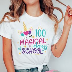 100 days of school, teacher gifts, teacher appreciation, 100 days brighter, back to school shirt, 100 magical days of sc