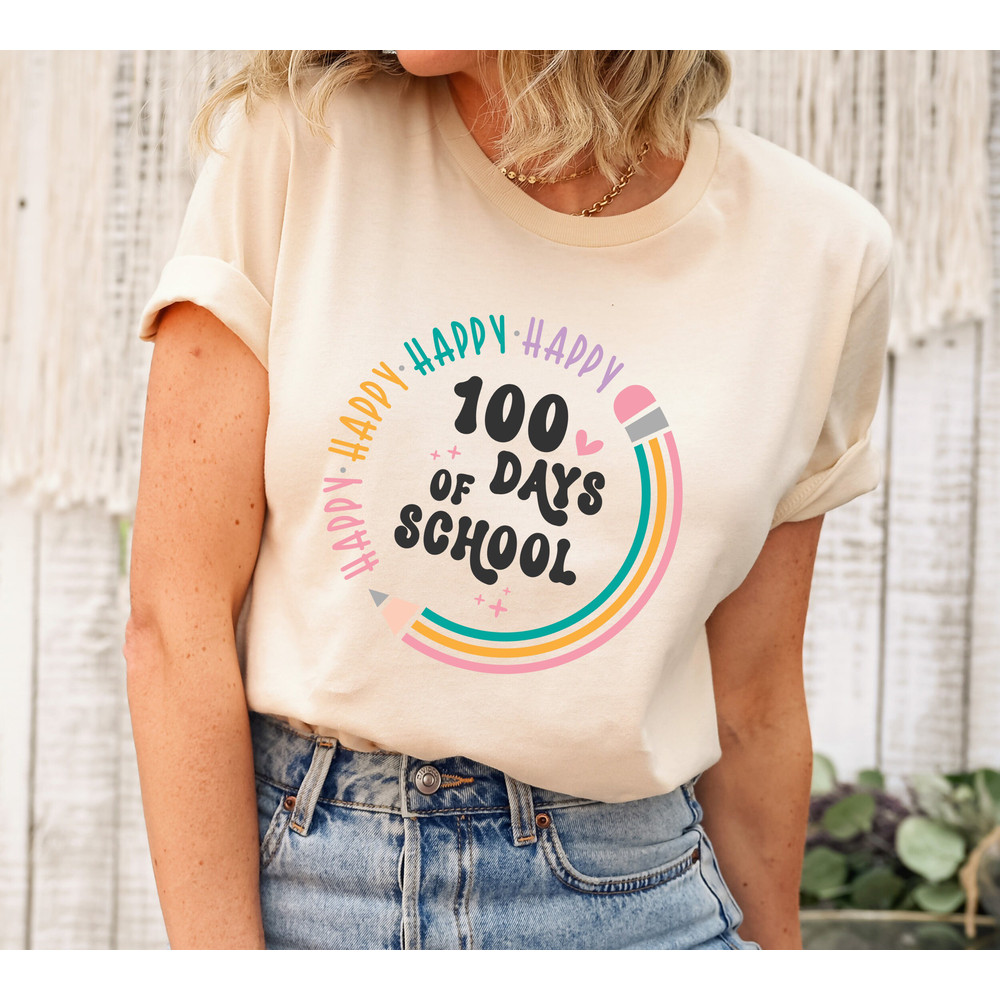 100 Days of School Shirt, 100 Day Shirt, Student Gift, 100th Day Of School Celebration, Student Shirt, Back to School Shirt,Gift For Teacher.jpg
