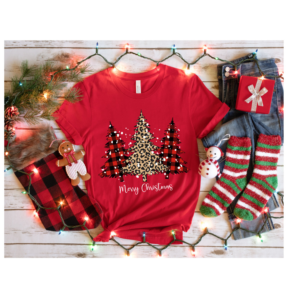 Buffalo Plaid Christmas T-shirt,Merry Christmas Shirt,Christmas T-shirt, Christmas Family Shirt,Christmas Gift, Holiday Gift.Matching Shirt.jpg