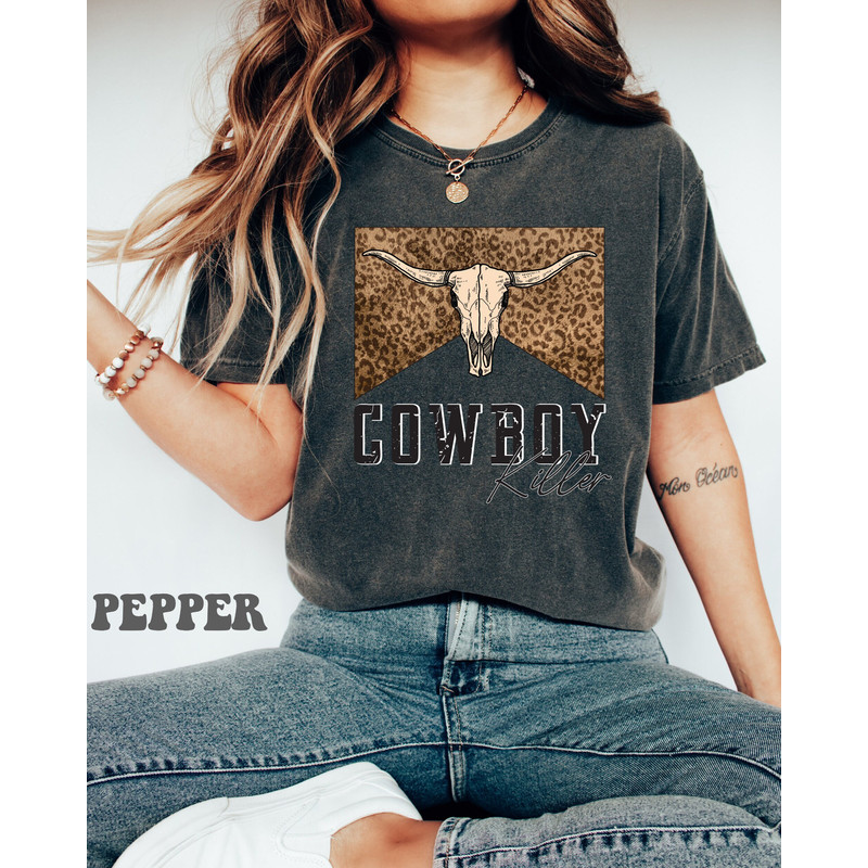 Cowboy Killer Shirt, Western Graphic Tee, Retro Cowboy Shirt, Howdy Tee Shirt, Garment Dyed, Wallen Shirt, Country Music Shirt,Cowgirl Shirt.jpg