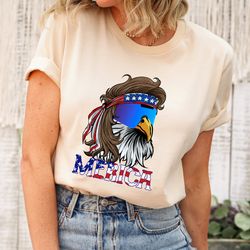 eagle merica shirt, 4th of july shirt, merica mullet eagle shirt, american eagle, american flag, 4th of july shirt, inde