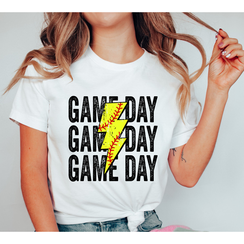 Gameday Softball Shirt, Gameday Lightning Bolt, Leopard, Softball Mom Shirt, Softball Shirt, Womens softball shirt, Softball shirts, gameday.jpg