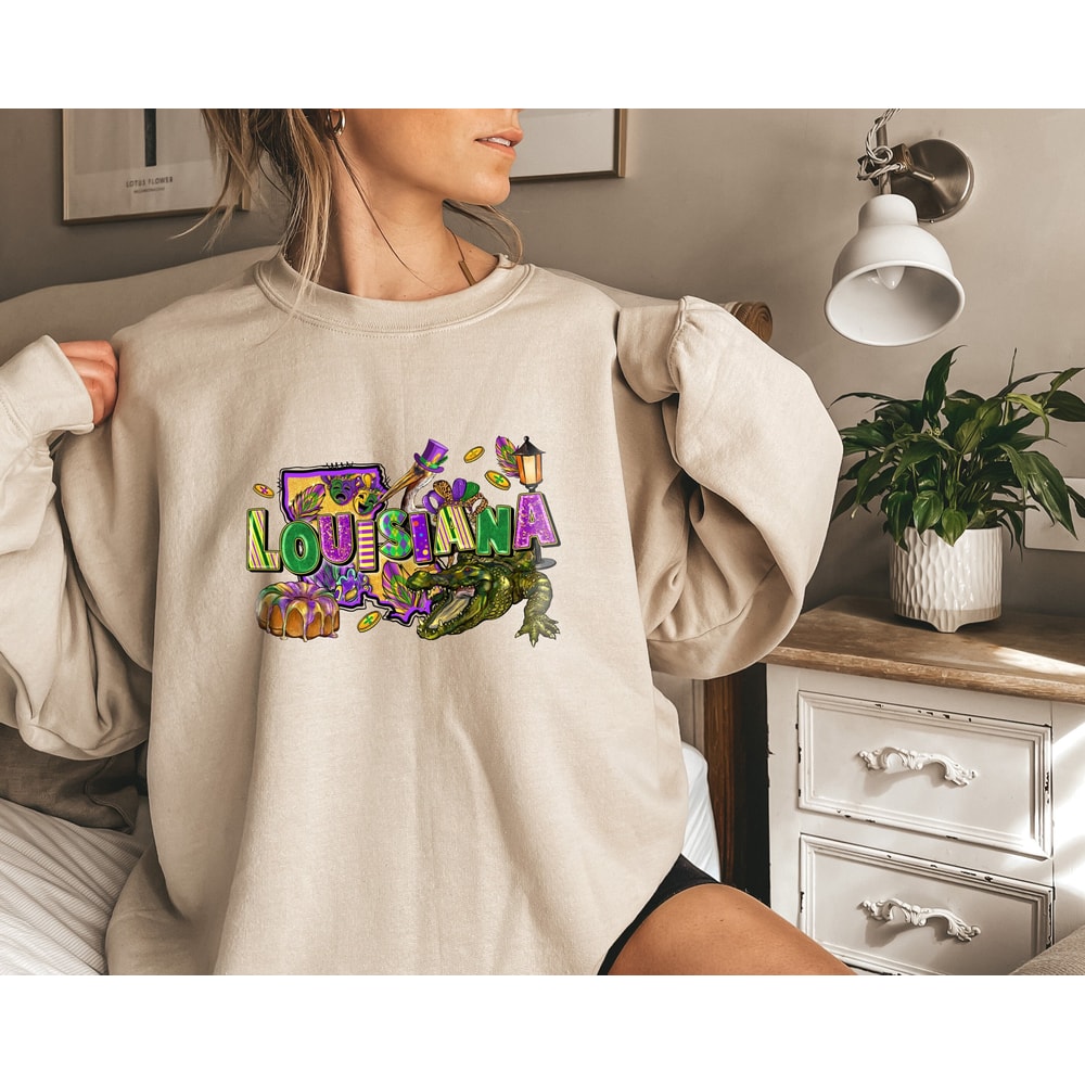 Louisiana Mardi Gras Shirt, Mardi Gras Dead shirt,Mardi Gras Carnival Drink Shirt,Fat Tuesday Sweatshirt,Orleans Sweatshirt,Louisiana Shirt.jpg