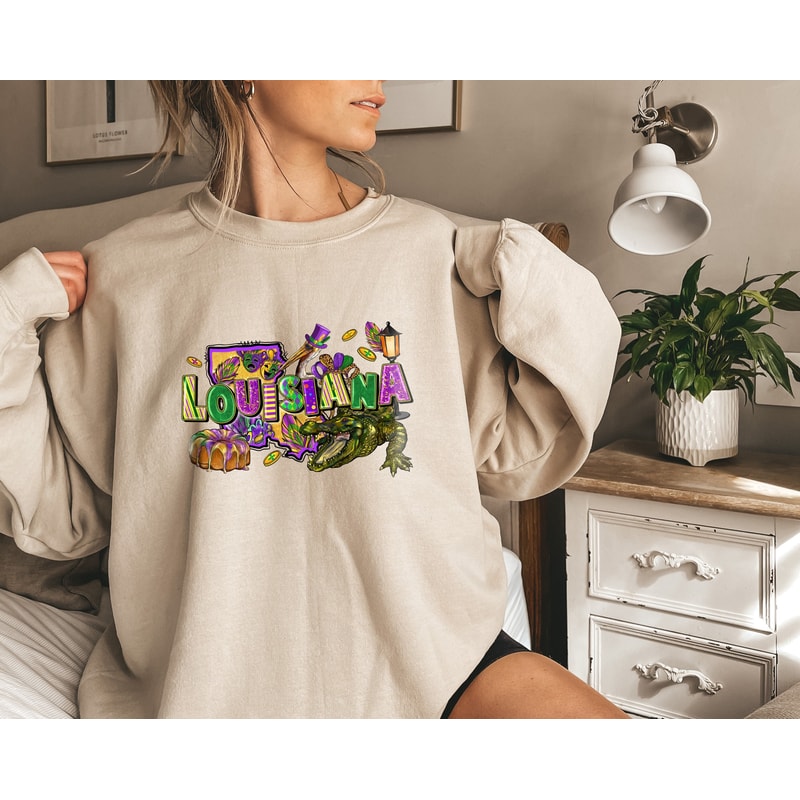 Louisiana Mardi Gras Shirt, Mardi Gras Dead shirt,Mardi Gras Carnival Drink Shirt,Fat Tuesday Sweatshirt,Orleans Sweatshirt,Louisiana Shirt.jpg