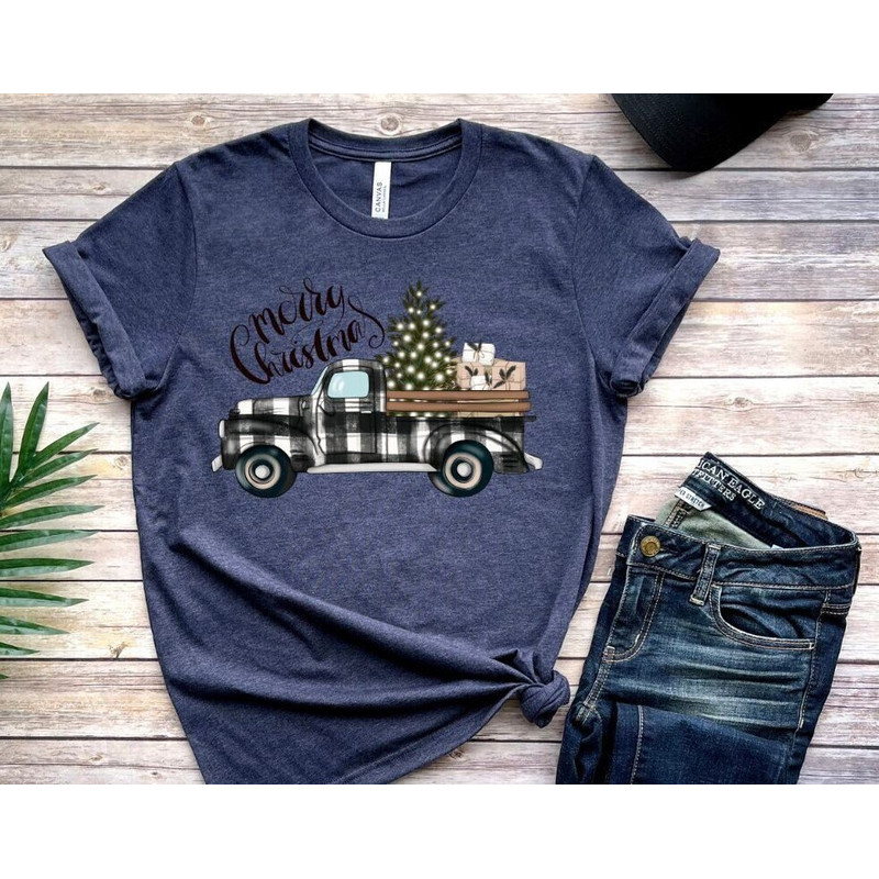Merry Christmas Truck,Christmas Tree Shirt, Merry Christmas, Christmas Matching Family Shirt, Christmas Truck Family Shirt, Christmas Design.jpg