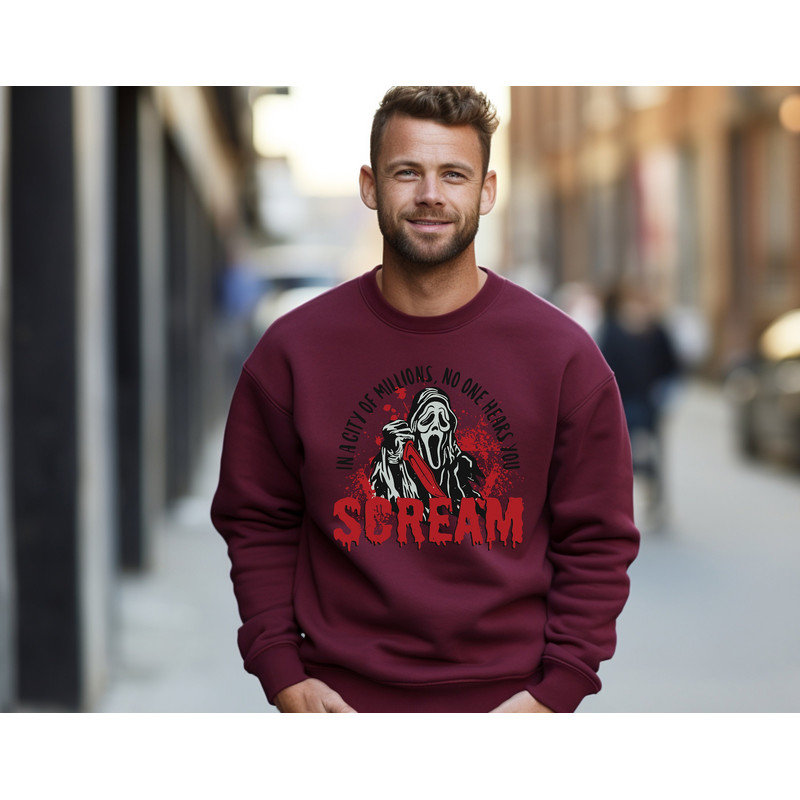 Scream Sweatshirt Halloween 90s Horror Movies Sweatshirt Ghostface Sweatshirt Retro Halloween Sweatshirt Spooky Shirt Watch Scary Sweatshirt.jpg